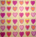 118 Heart / Hearts - 4-ply - Handkerchief